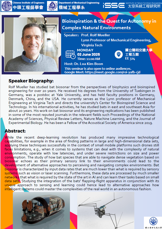 202505 Bioinspiration & the Quest for Autonomy in Complex Natural Environments